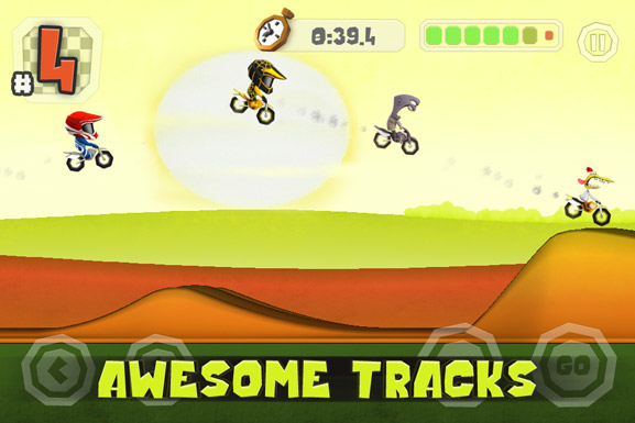 Motocross Elite traz um jogo de corrida de motos divertido e empolgante no  iOS e Android 