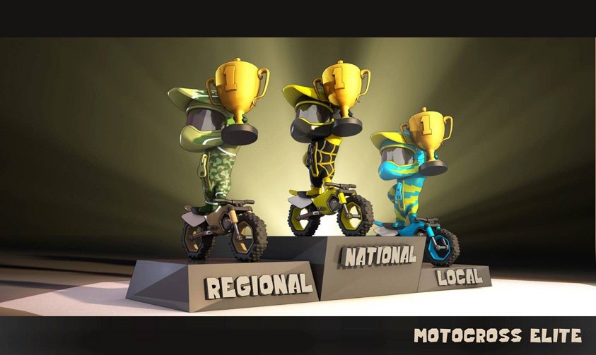 Motocross Elite traz um jogo de corrida de motos divertido e empolgante no  iOS e Android 